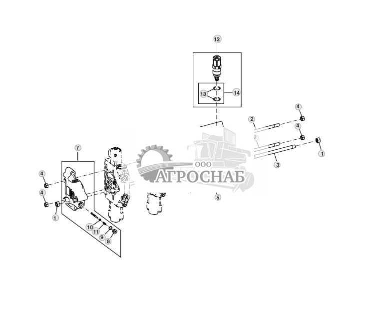 Впускные, выпускные отв. контр. клап. и соед. тяги - ST10741 482.jpg
